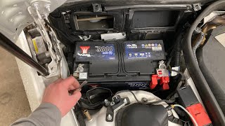 Mercedes W212  How You Change Battery According To MB Mechanic [upl. by Eniac366]