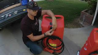 Duramax Flo n Go 14 Gallon Gas Tank with Hacks [upl. by Hinckley]