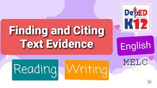 How to Find and Cite Text Evidence [upl. by Gamaliel]