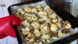 Oven Roasted Cauliflower Recipe [upl. by Aicenet]