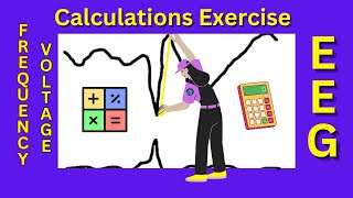 EEG Calculations Exercise SENSITIVITY amp TIMEBASE Voltage and Frequency of Occipital Spike [upl. by Nylaras]