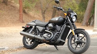 2015 HarleyDavidson Street 750 Review [upl. by Nahshun655]