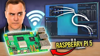 Raspberry Pi 5 Kali Linux install in 10 minutes with WiFi hacking [upl. by Atinauq834]