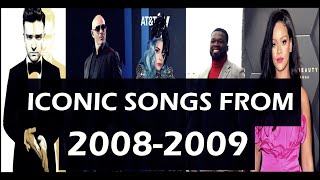 2008  2009 BEST HITS  10 POPULAR SONGS FROM 2008  2009 [upl. by Attenad]