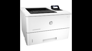 HP LaserJet Enterprise M506 IPV4 Network Configuration [upl. by Ellehctim]