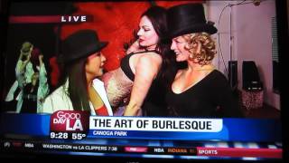 Channel 11 story on Chris Seas Burlesque Workshop [upl. by Breanne469]