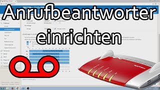 Fritzbox Anrufbeantworter einrichten und Funktionsübersicht [upl. by Chute]