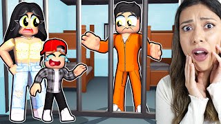 WE VISTIED MY EXHUSBAND IN JAIL and YOU WONT BELIEVE WHAT HAPPENED Roblox [upl. by Olia]