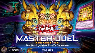 THE UNSTOPPABLE EXODIA INCARNATE DECK TESTING YuGiOh Master Duel [upl. by Kern]