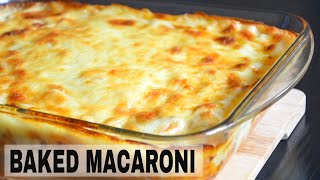 How to Make Filipino Style Baked Macaroni [upl. by Efal]