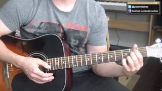 Oscar Isaac  Fare Thee Well  Guitar Tutorial from the Inside Lewyn Davis Soundtrack [upl. by Sena]