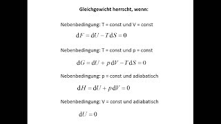 Thermodynamische Potentiale [upl. by Eicnarf522]
