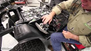 EZGO Heavy Duty Battery Cable Upgrade  How to Install Golf Cart Cables  4 Gauge [upl. by Dafodil]