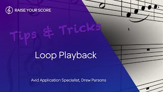 Sibelius Tips amp Tricks Loop Playback [upl. by Dicky968]