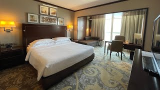 Sheraton Dubai Creek Hotel Club Room Tour [upl. by Gerick]