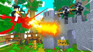 Minecraft Dragons  SURVIVING A WORLD OF DRAGONS [upl. by Heman257]