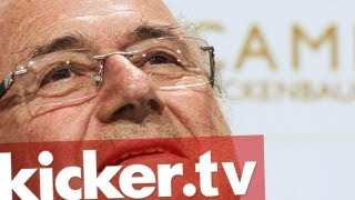 Nun also doch  Blatter will Winter WM in Katar  kickertv [upl. by Farrell968]