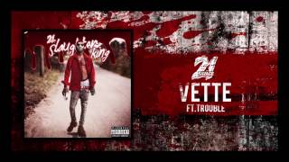 21 Savage  Vette ft Trouble Prod By Spiffy [upl. by Zinah742]