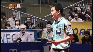 Chen Weixing SVS NÖ vs JeanMichel Saive Charleroi [upl. by Ainoek]