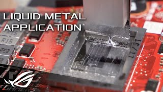 Liquid Metal Technology  ROG [upl. by Ogait]