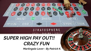 HIGH PROFIT amp CRAZY FUN Roulette System  Martingale Lover Review [upl. by Helgeson359]