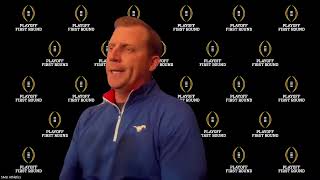 Rhett Lashlee CFP Selection Press Conference 120824 [upl. by Lawley]