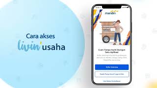 Cara Daftar QRIS Livin Usaha Bank Mandiri [upl. by Otaner459]