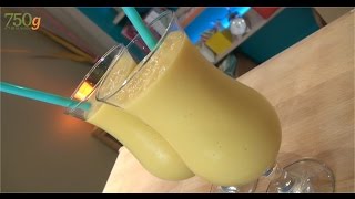 Recette du Milkshake à la mangue  750g [upl. by Ellsworth]