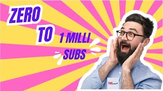 Starting with 0 Subs Here’s How to Hit a Million Faster Than Ever [upl. by Urial]