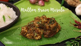 Mutton Brain Masala  Bheja Fry  Home Cooking [upl. by Notnef621]