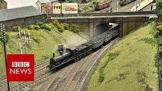 Model railway took train enthusiasts five years to build  BBC News [upl. by Rhodie167]