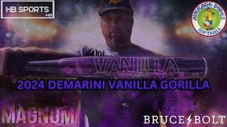 Hitting with the 2024 DeMarini Vanilla Gorilla  Average Dudes Softball Slowpitch Bat Review [upl. by Obbard335]