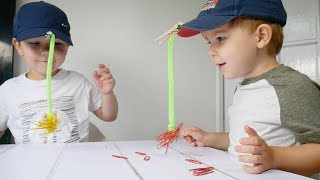 DIY Fun Magnet Fishing Game For Kids [upl. by Anselme]