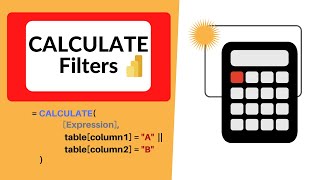 How to Specify Multiple Filter Conditions in CALCULATE Power BI [upl. by Hernardo]