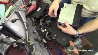 BMW K1200LT DIY Radio Replacement [upl. by Hevak]