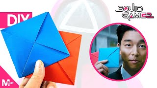 ► Cómo hacer el juego del Reclutador del Juego del Calamar 2 DDAKJI Origami 🟦 [upl. by Heriberto]