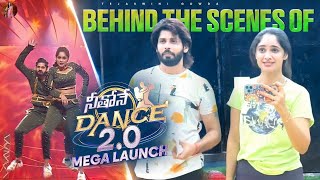 Behind The Scenes Of Neethone Dance 20 😍 Tejaswini Gowda  Amardeep Chowdary [upl. by Beniamino]