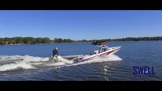 The SWELL Wakesurf Creator can transform your boat into a wakesurf machine [upl. by Fellner]