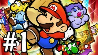 Paper Mario  La Porte Millénaire Lets Play  Episode 1 Live [upl. by Davide177]