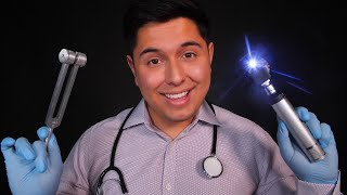 ASMR  Detailed Ear to Ear Medical Exam  Eyes Ears Mouth Nose amp MORE [upl. by Koah]