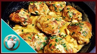 How To Make Creamy Garlic Chicken  Chicken With Creamy Garlic Sauce  Easy Chicken Recipe in 20 Min [upl. by Marney945]