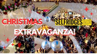 Selfridges Birmingham Christmas Extravaganza Vlogmas [upl. by Shuma]