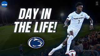 A Day In The Life Of A Division 1 Soccer Player  Penn State [upl. by Ehsiom]