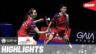 Top seeds ZhengHuang take to the court against YangHu [upl. by Broadbent]