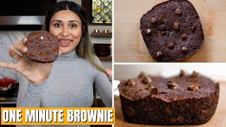 EASY One Minute Low Carb KETO BROWNIE [upl. by Ping152]