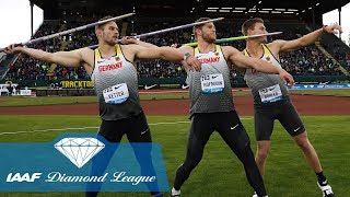 The 8 furthest javelin throws in IAAF Diamond League history [upl. by Maxama666]