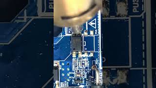 Optocoupler Desoldering 🔥electronic daily asmr satisfying shorts [upl. by Oemac]