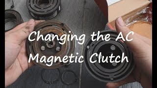 Replacing the AC Magnetic Clutch [upl. by Adoc]