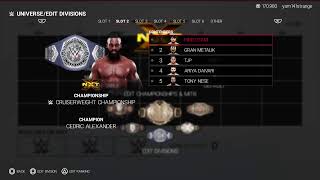 NXT Universe Mode on 2K19 [upl. by Arded60]