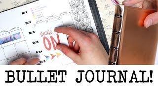 My New Filofax Bullet Journal  MyGreenCow [upl. by Marmaduke]